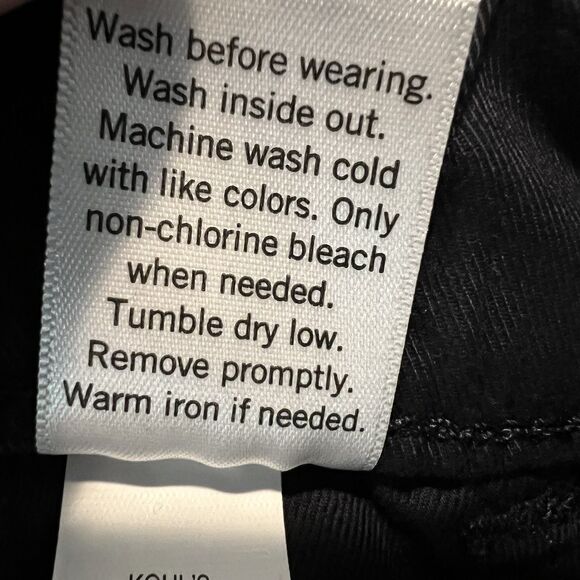 Croft & Barrow Women’s Shorts XL linen Blend Navy Blue - Picture 5 of 5